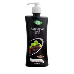 MEGHDOOT Set Of 2 Ayurvedic Shikakai Shampoo With Amla Extract 500ml Each image 2