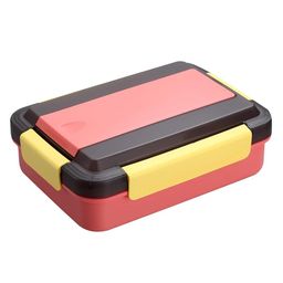 Sanjary Mandrani Kitchen 4 Sections Lunch Box Thermal Stainless Steel 1100 ml- Color & Design May Vary-picture-13