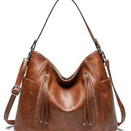lycheebags Bag Women Hobo PU Handbags Leather Ladies Shoulder Bag-28