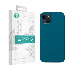 SPRIG Solid Printed iPhone 14 Plus Back Case Mobile Accessories-image-51