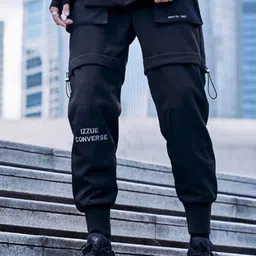 KPOP Men Printed Regular Fit Trousers-image-10