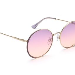 Image Women Round Sunglasses with UV Protected Lens IMS761C3SG-45