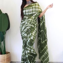 Anouk Rustic Tie and Dye Poly Georgette Saree-40