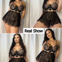 XPIOX Net Baby Doll with High-Low image 5