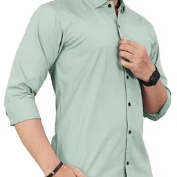 isuel fab Men Solid Cotton Casual Shirt-picture-25