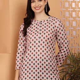 RIG-TIE Women Floral Printed A-Line Regular Top-picture-6