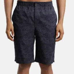 Jockey US88 Men's Super Combed Mercerized Cotton Woven Regular Fit Printed Bermuda (Prints May Vary)-picture-9