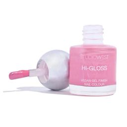 STUDIOWEST By Westside Hi Gloss Nail Colour Glitter Rose P 08 - 8 ml-image-87