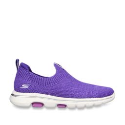 Skechers Women's GO WALK 5 - TRENDY Lavender Walking Shoes-image-16