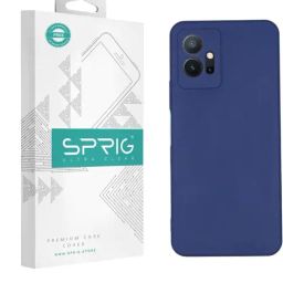 Sprig TPU Matte Back Cover for Vivo T1 5G (Blue)-image-67
