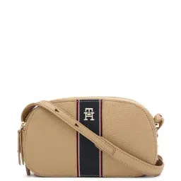 TOMMY HILFIGER Safari Canvas Color Block Sling Handbag-picture-44