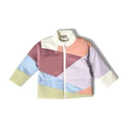 MiArcus Kids Multicolor Color Block Full Sleeves Jacket-picture-3