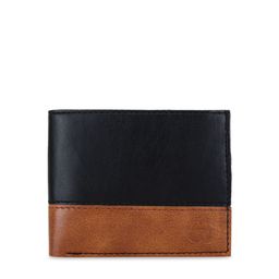 Greywood Men Black Solid Two Fold Leather Wallet-image-88