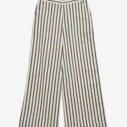 Utsa Kids by Westside Off-White Stripe Printed Cotton-Blend Palazzos-picture-21