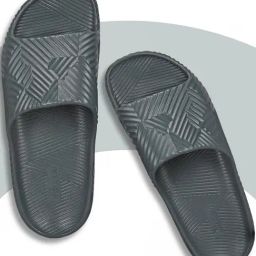 Paragon Men's Grey Slides-2