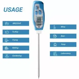 Metravi Digital Thermometer -40°C to 250°C LCD Display, DTM-902 image 5