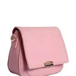 Lino Perros Pink Tassel Flap Sling Bag image 2