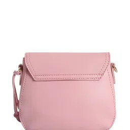Lino Perros Pink Tassel Flap Sling Bag image 3