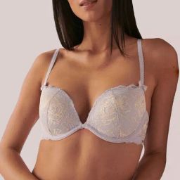la Vie en Rose Push-up Plunge Demi Bra-image-52