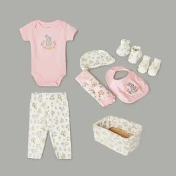 Juniors by Lifestyle Girls Pink Cotton Printed Gift Sets-image-79