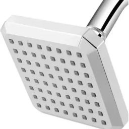 SOMANY Charon 4 Inch Square Stainless Steel Silver Wall Mount Overhead Rain Shower-picture-13