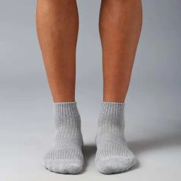 Van Heusen Grey Cotton Solid Socks - Set of 1-18