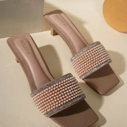 Mozafia Women's Beige Casual Sandals-picture-28