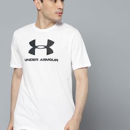 UNDER ARMOUR Men White Sport Style Logo Printed T-Shirt-image-55