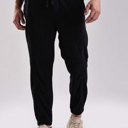 HERE&NOW Men Corduroy Joggers Trousers-picture-41