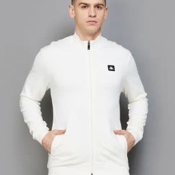 KAPPA Off White Cotton Regular Fit Printed Sweatshirt-image-38