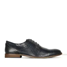 Hush Puppies by Bata Men's Navy Derby Shoes-picture-5