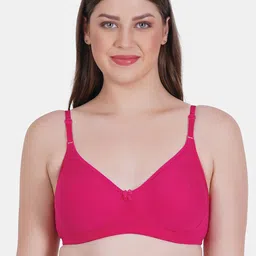 Reveira Non-Padded Medium Coverage All Day Comfort Dry-Fit Seamless Everyday Bra-17