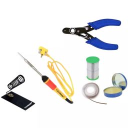 Fadman 6 In 1 Soldering Iron Kit Copper, Iron & Nickle Corded 25 W with Solder Wire-4