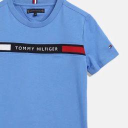 TOMMY HILFIGER Boys Blue Cotton Others T-Shirt-picture-38