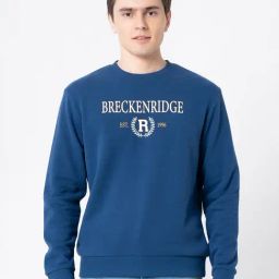 Red Tape Blue Regular Fit Graphic Sweatshirt-picture-11