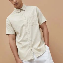 Forca by Lifestyle Men's Beige Shirt-image-93