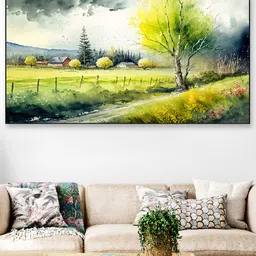 DEKORSTATION Multicoloured 1 Piece Canvas Floral and Botanical Wall Paintings-image-25
