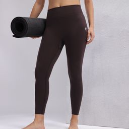 HRX by Hrithik Roshan Women Rapid-Dry Seamless Yoga Tights-picture-3