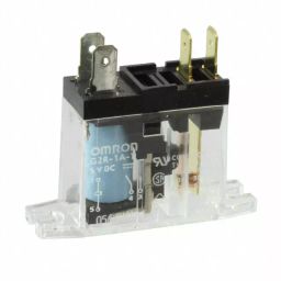 Omron G2R General Purpose Power Relay Plug-in Terminal 24 V DC 10 A Output Current, G2R-1A-T DC24 BY OMB-20