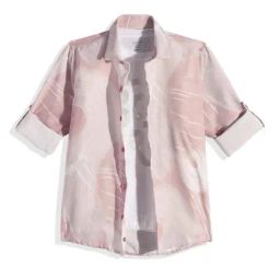 Cavio Boys Pink Printed Shirt-image-25