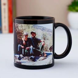 FNP Black Ceramic Personalised Picture Mug For Dad (325ml)-image-80