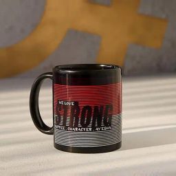 FNP Black Ceramic Personalised We Love Strong Mug (325ml)-image-83