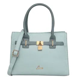 Lavie Tonal Blue Solid Medium Handbag-picture-5