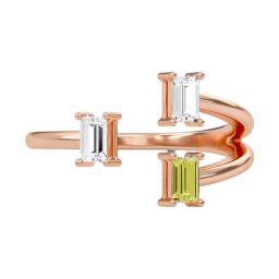 SHINE ETERNAL Lab Grown Diamond 18k (750) Rose Gold Ring for Women-picture-10