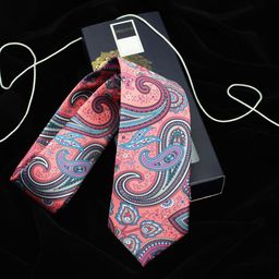 PELUCHE Men Printed Broad Tie-image-4