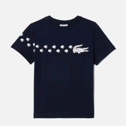Lacoste Unisex Blue Cotton Printed Polos & T-shirts-picture-19
