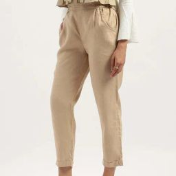 United Colors of Benetton Beige Casual Trousers-image-79