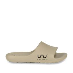 Doubleu Women's Grey Slides image 2