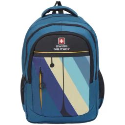 Swiss Military 31 Blue & Black Medium Backpack-image-49