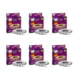 Philips LED Cove Light for Ceiling with 5 Mtr LED Strip for Home Decor Pack of 6 (Cool Day Light)-16
